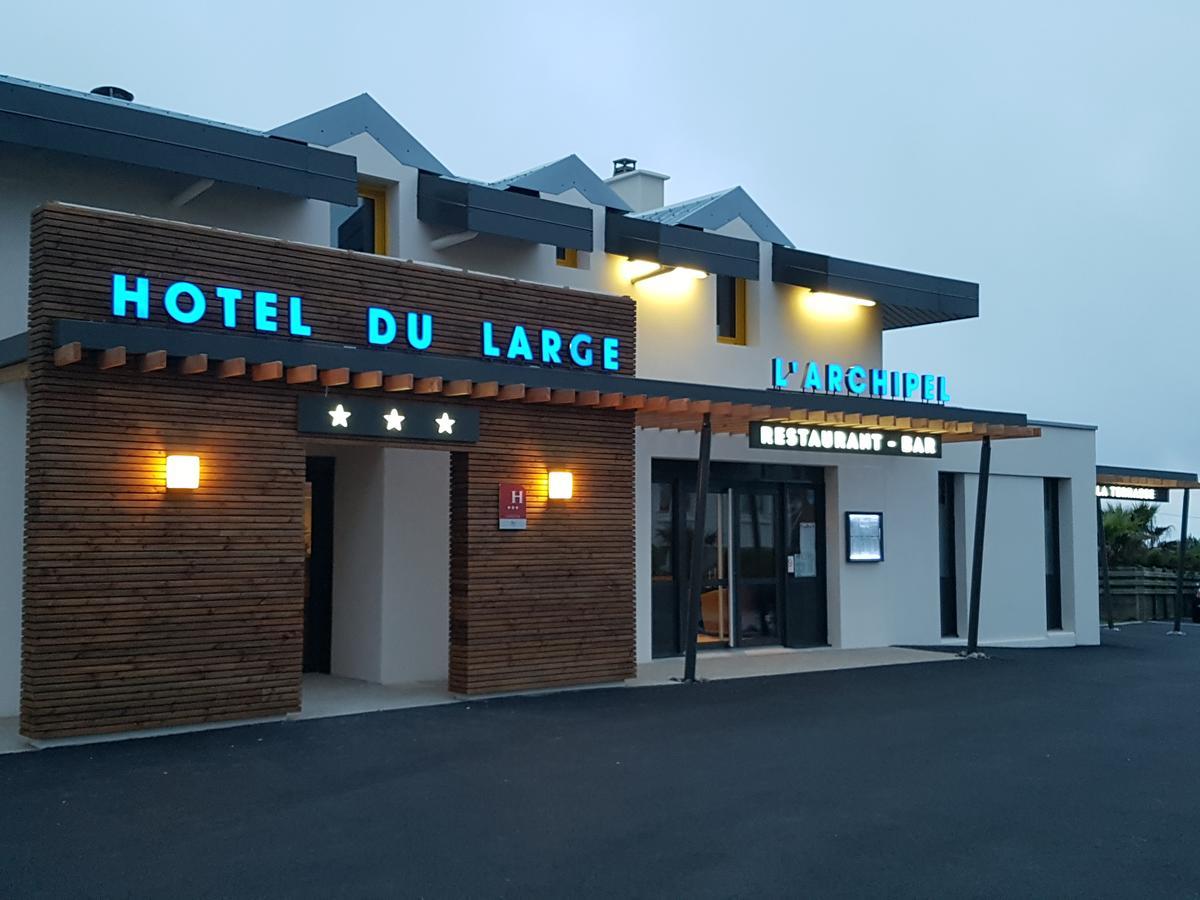 פלוגונבלי Logis Hotel Du Large מראה חיצוני תמונה